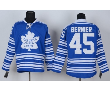 nhl jerseys toronto maple leafs #45 bernier blue[2014 winter classic]