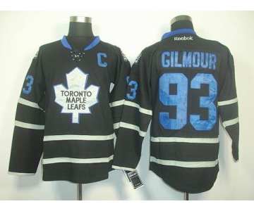 nhl jerseys toronto maple leafs #93 gilmour black