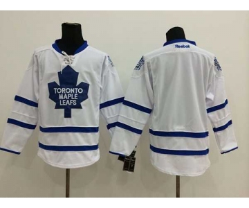 nhl jerseys toronto maple leafs blank white[2014 new]