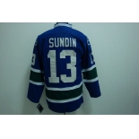 nhl toronto maple leafs #13 sundin blue