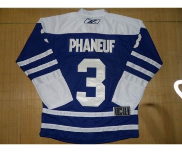 nhl toronto maple leafs #3 phaneuf blue[blue white]C