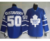 nhl toronto maple leafs #50 gustavsson blue