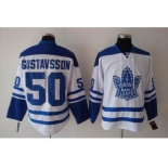 nhl toronto maple leafs #50 gustavsson white