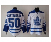 nhl toronto maple leafs #50 gustavsson white