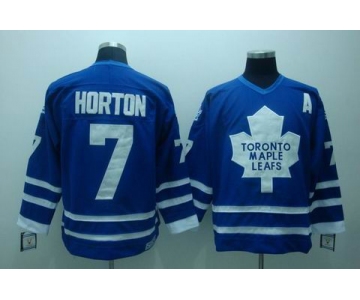 nhl toronto maple leafs #7  horton  blue(A)ccm