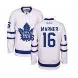 Women Reebok Toronto Maple Leafs #16 Mitchell Marner Authentic White Away NHL Jersey