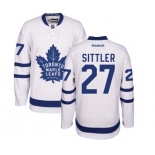 Women Reebok Toronto Maple Leafs #27 Darryl Sittler Authentic White Away NHL Jersey