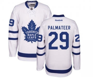 Women Reebok Toronto Maple Leafs #29 Mike Palmateer Authentic White Away NHL Jersey