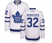 Women Reebok Toronto Maple Leafs #32 Kris Versteeg Authentic White Away NHL Jersey