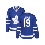 Women's Reebok Toronto Maple Leafs #19 Joffrey Lupul Authentic Royal Blue Home NHL Jerseys