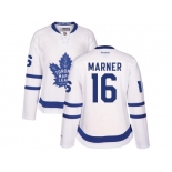 Women's Toronto Maple Leafs #16 Mitchell Marner White Road Stitched NHL jersey