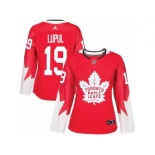 Women's Toronto Maple Leafs #19 Joffrey Lupul Red Alternate Stitched NHL Jersey