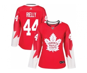 Women's Toronto Maple Leafs #44 Morgan Rielly Red Alternate Stitched NHL Jersey