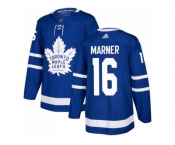 Youth Adidas Toronto Maple Leafs #16 Mitchell Marner Blue Home Authentic Stitched NHL Jersey