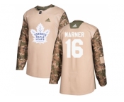 Youth Adidas Toronto Maple Leafs #16 Mitchell Marner Camo Authentic 2017 Veterans Day Stitched NHL Jersey