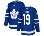 Youth Adidas Toronto Maple Leafs #19 Joffrey Lupul Authentic Royal Blue Home NHL Jersey