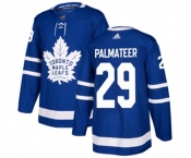 Youth Adidas Toronto Maple Leafs #29 Mike Palmateer Authentic Royal Blue Home NHL Jersey