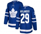 Youth Adidas Toronto Maple Leafs #29 William Nylander Authentic Royal Blue Home NHL Jersey