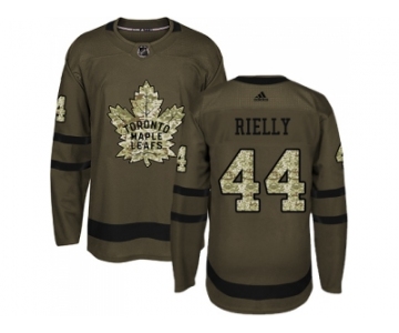 Youth Adidas Toronto Maple Leafs #44 Morgan Rielly Green Salute to Service Stitched NHL Jersey