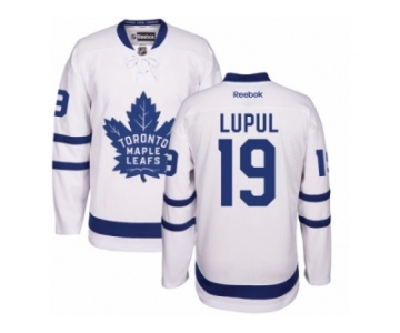 Youth Reebok Toronto Maple Leafs #19 Joffrey Lupul Authentic White Away NHL Jerseys