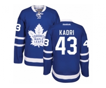 Youth Reebok Toronto Maple Leafs #43 Nazem Kadri Authentic Royal Blue Home NHL Jerseys