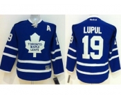 Youth Toronto Maple Leafs #19 Joffrey Lupul Blue Home Stitched NHL Jersey