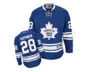 Youth Toronto Maple Leafs #28 Kasperi Kapanen Blue Alternate Stitched NHL Jersey