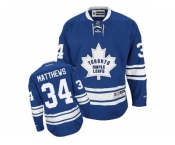 Youth Toronto Maple Leafs #34 Auston Matthews Blue Alternate Stitched NHL Jersey