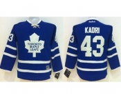 Youth Toronto Maple Leafs #43 Nazem Kadri Blue Home Stitched NHL Jersey