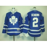 Youth nhl jerseys toronto maple leafs #2 schenn blue