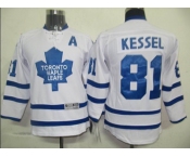 youth nhl jerseys pittaburgh toronto maple leafs #81 kessel white(A)