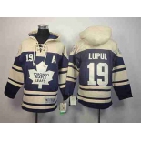 youth nhl jerseys toronto maple leafs #19 lupul blue-cream[pullover hooded sweatshirt][patch A]