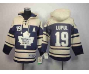 youth nhl jerseys toronto maple leafs #19 lupul blue-cream[pullover hooded sweatshirt][patch A]