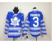 youth nhl jerseys toronto maple leafs #3 phaneuf blue[2014 winter classic patch C]