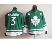 youth nhl jerseys toronto maple leafs #3 phaneuf green