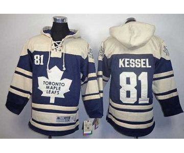 youth nhl jerseys toronto maple leafs #81 kessel blue-cream[pullover hooded sweatshirt]