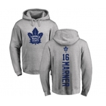 NHL Adidas Toronto Maple Leafs #16 Mitchell Marner Ash Backer Pullover Hoodie