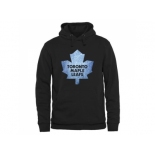 Toronto Maple Leafs Black Rinkside Pond Hockey Pullover Hoodie