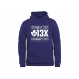 Toronto Maple Leafs Royal Rinkside Victor Pullover Hoodie