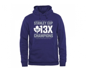 Toronto Maple Leafs Royal Rinkside Victor Pullover Hoodie