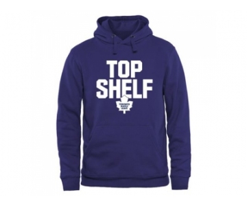 Toronto Maple Leafs Royal Top Shelf Pullover Hoodie