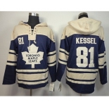 nhl jerseys toronto maple leafs #81 kessel blue-cream[pullover hooded sweatshirt]