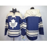 nhl jerseys toronto maple leafs blank blue-cream[pullover hooded sweatshirt]