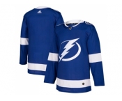 Men Adidas Tampa Bay Lightning Blank Blue Home Authentic Stitched NHL Jersey