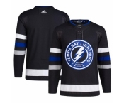 Men Tampa Bay Lightning Blank Black 2024 Stadium Series Stitched Jersey