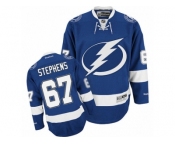 Men's Reebok Tampa Bay Lightning #67 Mitchell Stephens Authentic Royal Blue Home NHL Jersey