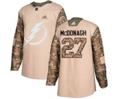 Men's Tampa Bay Lightning #27 Ryan McDonagh Camo 2017 Veterans Day Stitched Hockey Jersey