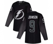 Men's Tampa Bay Lightning #9 Tyler Johnson Black Alternate Stitched Hockey Jersey