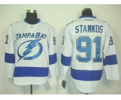 nhl jersey tampa bay lightning #91 stamkos white