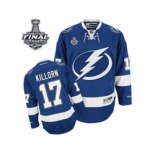 nhl jerseys tampa bay lightning #17 killorn blue[2015 stanley cup]